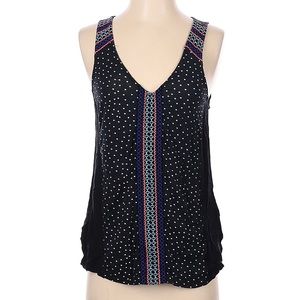 Sanctuary Sleeveless Tank with Embroidery